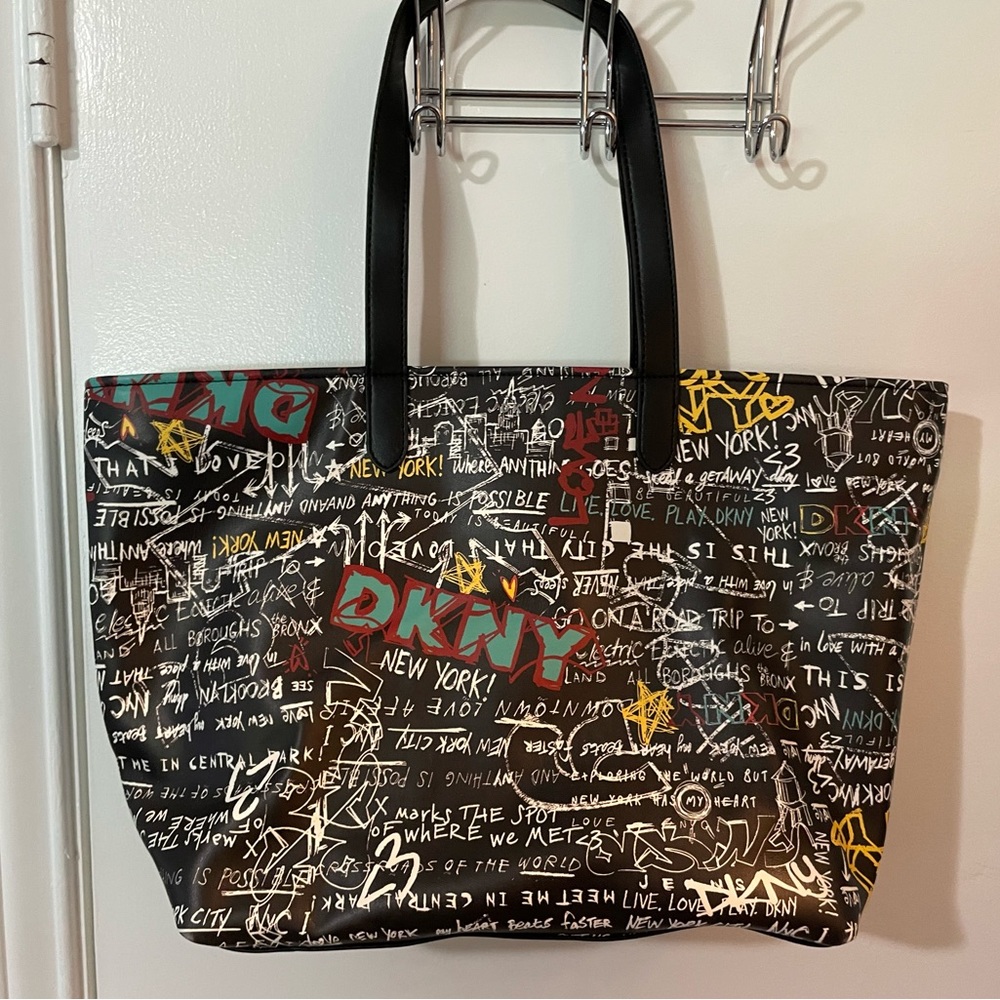 DKNY Graffiti Tote Bag